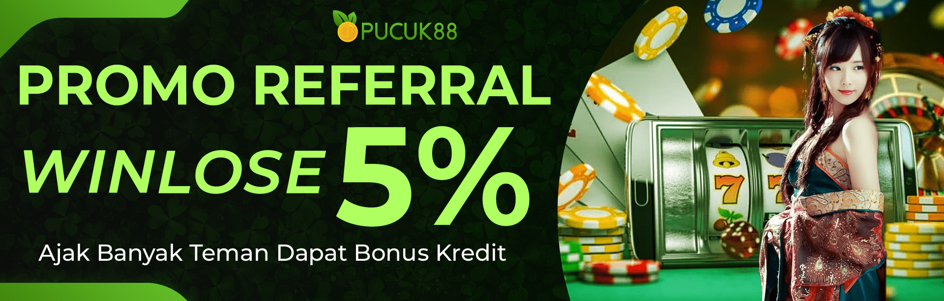 Promo Referral 5% Winlose