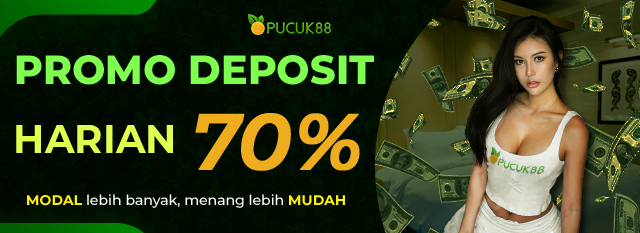 Promo Bonus Deposit Harian 70%