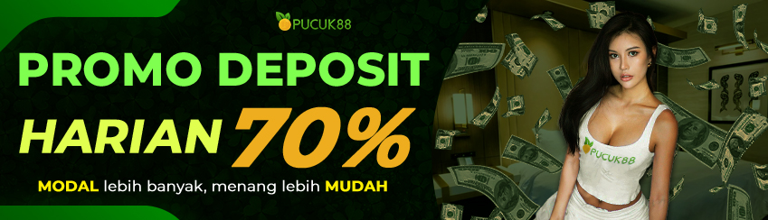 Promo Bonus Deposit Harian 70% [JUMAT - MiNGGU]
